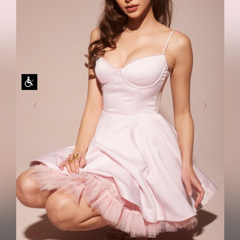 HOUSE OF CB Minimoiselle pink